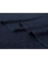 Mt. 1,70 Tessuto Seta Alpaca Cashmere Geometrico Navy Blue Tessitura di Novara