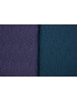 Mtr. 1.50 Matelassè Fabric Geometric Purple Petroleum Blue