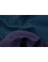 Mtr. 1.50 Matelassè Fabric Geometric Purple Petroleum Blue