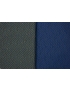 Mtr. 1.55 Matelassè Fabric Geometric Ink Blue Oil Green