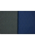 Mt. 1,55 Tessuto Matelassé Geometrico Blu Inchiostro Verde Olio 