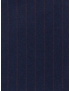 Flannel Fabric Wool Super 130's Pinstripe Ink Blue F.lli Tallia di Delfino