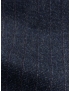Flannel Fabric Wool Super 130's Pinstripe Blue Burgundy F.lli Tallia di Delfino