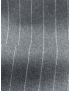 Flannel Fabric Wool Super 130's Pinstripe Grey F.lli Tallia di Delfino