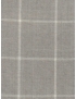 Flannel Fabric Wool Super 130's Windowpane Ecru F.lli Tallia di Delfino