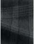 Flannel Fabric Wool Super 130's Windowpane Grey F.lli Tallia di Delfino