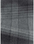 Flannel Fabric Wool Super 130's Windowpane Light Grey F.lli Tallia di Delfino