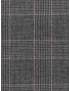 Flannel Fabric Wool Super 130's Prince of Wales Grey Red F.lli Tallia di Delfino