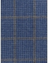 Flannel Fabric Wool Super 130's Pied de Poule Blue Beige F.lli Tallia di Delfino