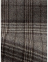 Flannel Fabric Wool Super 130's Windowpane Beige Brown F.lli Tallia di Delfino