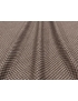Mtr. 0.90 Flannel Fabric Wool Super 130's Checked Camel Brown F.lli Tallia di Delfino