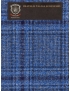Flannel Fabric Cashmere Silk Wool Azure Blue F.lli Tallia di Delfino