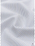 Mtr. 1.60 Poplin Fabric Stripe White Blue Giza 45 NE 170/2 - Atelier Romentino