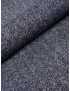 Wool Blend  Outerwear Fabric Dark Blue White