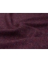 Wool Tweed Fabric Herringbone Burgundy Black