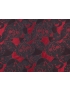 Jacquard Double Face Fabric Red Made in Italy