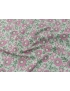 Mtr. 1.30 Jacquard Cloque Fabric Floral Shocking Pink