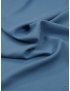 Linen Fabric Blue Silver Lake Made in Italy