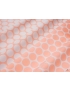 Silk Blend Double Face Mikado Fabric Bubbles Apricot