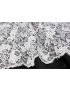 Rebrodè Lace Fabric White Made in France