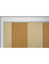 Curtain Fabric Stripes Beige Copper Orange Burgundy - Ponson Made in Italy