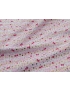 Jacquard Fabric Pois Lurex Pink 