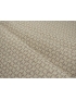 Jacquard Geometric Fabric Beige Nut Brown - Rotterdam