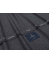 Wool Flannel Fabric Super 100's Mélange Medium Grey - Scabal
