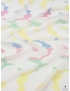 Silk Fil Coupè Organza Fabric Ornamental Multicolour Lamé