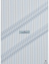 Poplin Stripe Pale Blue White Giza 45 NE 170/2 - Atelier Romentino