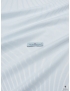 Poplin Fabric Stripe Pale Blue White Giza 45 NE 170/2 - Atelier Romentino