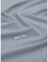 Mtr. 2.00 Poplin Fabric Stripe Dark Blue White Giza 45 NE 170/2 - Atelier Romentino