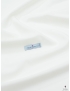 Twill Shirting Fabric Silk White Giza 45 NE 240/2 - Atelier Romentino