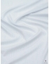 Mtr. 2.00 Twill Fabric Stripe White Navy Giza 45 NE 170/2 - Atelier Romentino