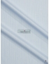 Twill Shirting Fabric Striped White Pale Blue Giza 45 NE 170/2 - Atelier Romentino