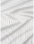 Satin Shirting Fabric Striped White Multicolour Giza 45 NE 170/2 - Atelier Romentino