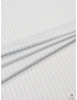 Satin Shirting Fabric Striped White Multicolour Giza 45 NE 170/2 - Atelier Romentino