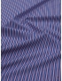 Poplin NE 80/2 Cotton Fabric Striped Light Blue Pink