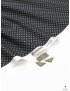 Cotton Twill Fabric Tie Pattern Night Blue Periwinkle Yellow Carnet - Como