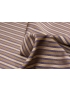 Jacquard Fabric Small Stripes Purple - Siena