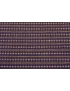 Jacquard Fabric Broken Stripes Purple - Siena
