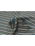 Jacquard Fabric Small Stripes Savoy Blue - Siena
