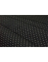 Jacquard Fabric Micro Dot Black - Siena