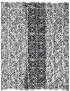 Rebrodé Lace Fabric Navy Blue White Solstiss