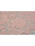 Heavy Lace Fabric Dentelle Leavers Peach Pink Solstiss