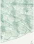 Chantilly Lace Fabric Abstract Eucalyptus Silver Lamé Solstiss