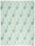Chantilly Lace Fabric Abstract Eucalyptus Silver Lamé Solstiss
