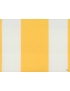 Outdoor Canvas Dralon Waterproof Fabric Stripe Yellow 