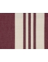 Outdoor Canvas Dralon Waterproof Fabric Stripe Burgundy 