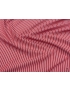 Poplin NE 120/2 Shirting Fabric Striped Red - Testa 1919